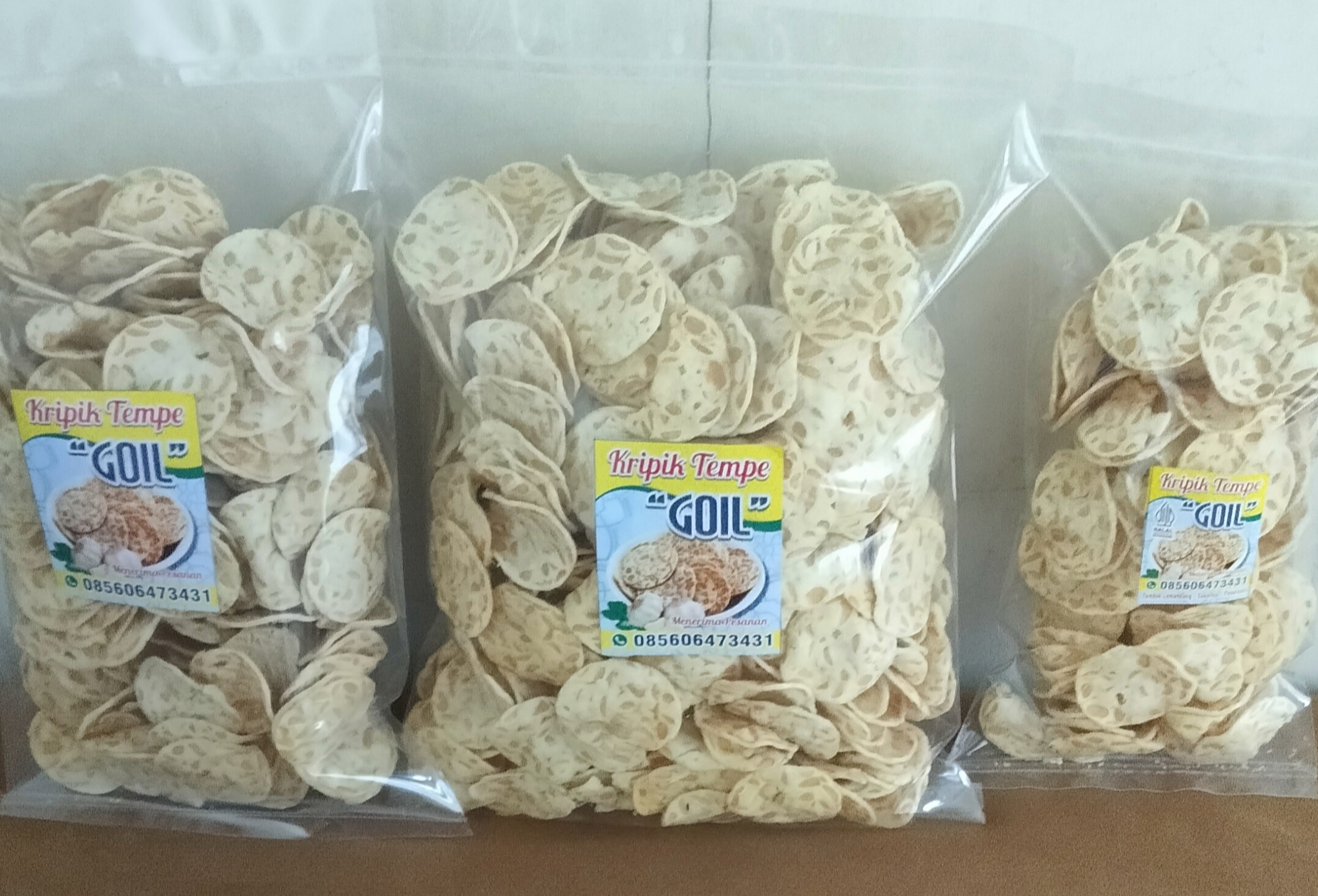 Kripik tempe goil